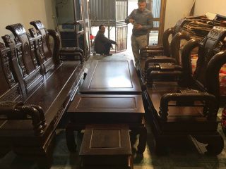 Bộ Bàn Ghế Tần Thủy Hoàng của Đồ Gỗ Phạm Gia