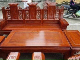 Bàn Ghế Âu Á Hộp Kiểu Cuốn Thư của Đồ Gỗ Phạm Gia