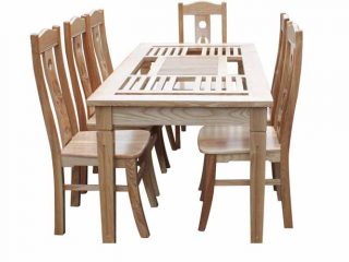 Bộ Bàn Ăn Gỗ Sồi Nga của Đồ Gỗ Phạm Gia