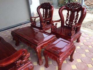 Bộ Bàn Ghế Minh Quốc của Đồ Gỗ Phạm Gia