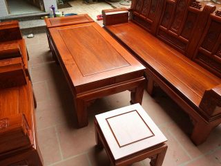 Bàn Ghế Âu Á Hộp Kiểu Cuốn Thư của Đồ Gỗ Phạm Gia