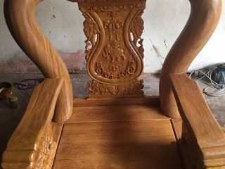 Bộ Bàn Ghế Trạm Voi của Đồ Gỗ Phạm Gia