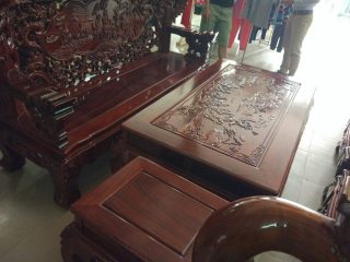 Bộ Bàn Ghế Nghê Đỉnh của Đồ Gỗ Phạm Gia