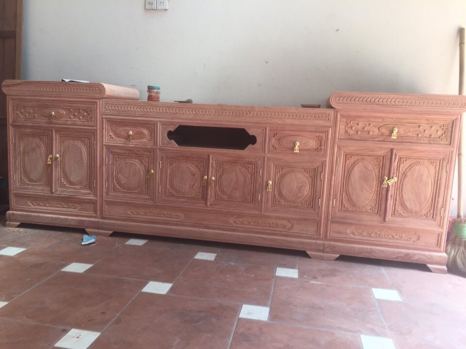 Kệ Tivi Trơn của Đồ Gỗ Phạm Gia