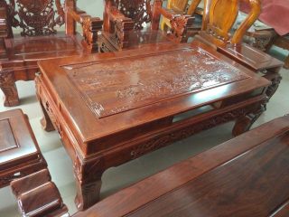 Bộ Bàn Ghế Nghê Đỉnh của Đồ Gỗ Phạm Gia