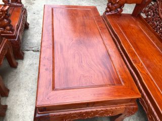 Bộ Bàn Ghế Rồng Khuỳnh của Đồ Gỗ Phạm Gia