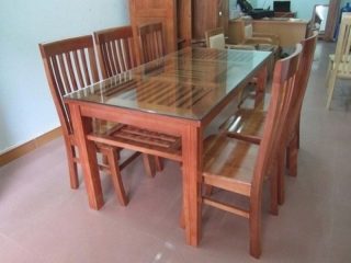 Bộ Bàn Ăn 2 Tầng của Đồ Gỗ Phạm Gia