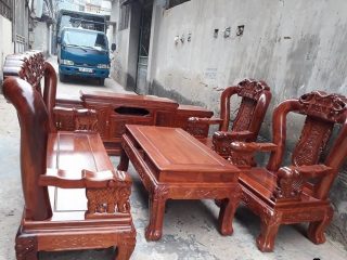 Bàn Ghế Quốc Voi của Đồ Gỗ Phạm Gia