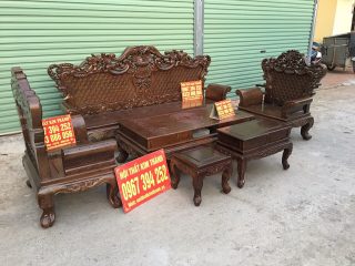 Bàn Ghế Hoàng Gia của Đồ Gỗ Phạm Gia
