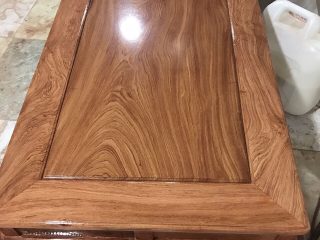 Bộ Bàn Ghế Đào Tay 12 Gỗ Hương Vân của Đồ Gỗ Phạm Gia