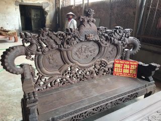 Bộ Rồng Khuỳnh Nghê Đỉnh ( Hàng Đặt ) của Đồ Gỗ Phạm Gia