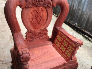 Nghê Đỉnh Hương Đỏ Nam Phi của Đồ Gỗ Phạm Gia