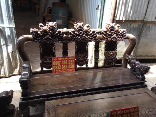 Bộ Bàn Ghế Minh Quốc Nghê của Đồ Gỗ Phạm Gia