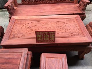 Nghê Đỉnh Hương Đỏ Nam Phi của Đồ Gỗ Phạm Gia