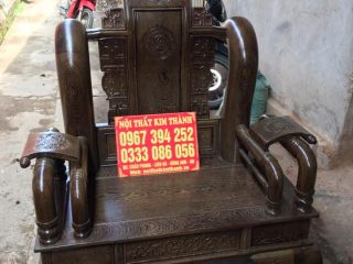 Bàn Ghế Tần Thủy Hoàng Tay 14 của Đồ Gỗ Phạm Gia
