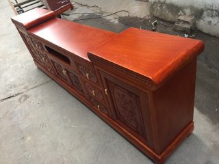 Kệ tivi mõ lõm gỗ xoan đào giá rẻ (hàng đặt số lượng bán cửa hàng)