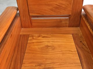 Bộ sofa góc phòng khách 7 món gỗ gõ đỏ cà te (Anh Vũ, Hà Nội)