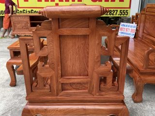 Bộ bàn ghế Sơn Thủy gỗ hương đá 6 món (Anh Quyết, Nghệ An)