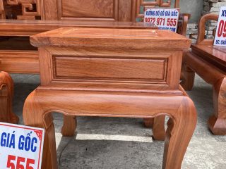 Bộ bàn ghế Sơn Thủy gỗ hương đá 6 món (Anh Quyết, Nghệ An)