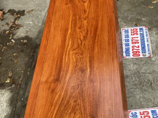 Kệ tivi sofa 2m4 gỗ hương đá chọn vân siêu đỉnh (Anh Quang, Sơn La)