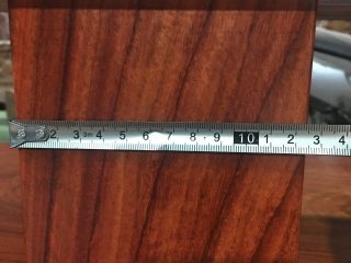 Kệ tivi 2m6 gỗ hương đỏ nguyên khối (Anh Khiêm, Hà Nội)