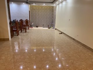 Bộ bàn ăn nguyên khối gỗ hương đá 12 ghế louis hoa hồng (bác Vượng, Hà Nội)