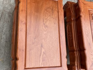 Bộ bàn ghế Minh Quốc Voi 10 món tay voi đặc chương liền khối (Anh Cường, Bắc Giang)