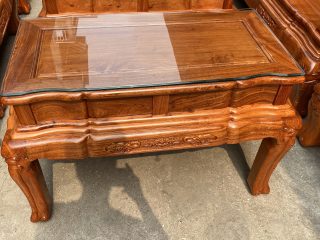 Bộ bàn ghế Minh quốc voi chiến 10 món gỗ hương đá hàng vip (Chú Nghiệp, Thanh Hóa)