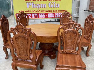 Mặt ghế ăn ván liền nguyên tấm dày 3cm