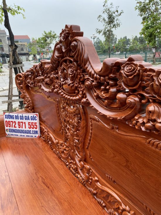 Chương ghế liền không ghép dày 10cm đục 2 mặt như nhau