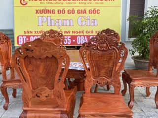 Ghế ăn hoàng gia vách trơn