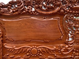 Vách tựa lưng dày 3cm để trơn