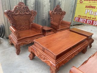 Bộ đôi ghế đơn và đôn kẹp ghế