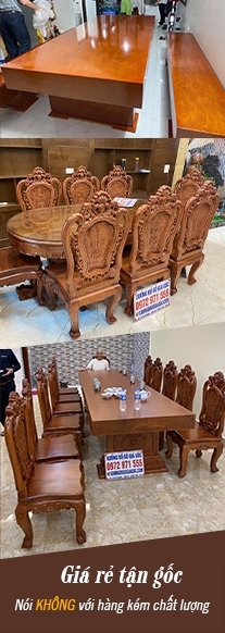 Banner bàn ghế ăn