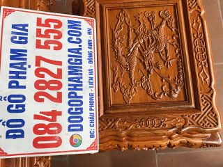 Đôn kẹp ghế bộ nghê phượng