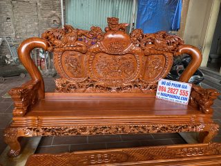 Ghế dài bộ nghê Phượng