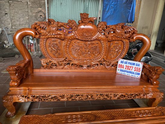 Ghế dài bộ nghê Phượng