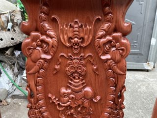 Vách tựa lưng ghế đơn dày 4cm đục Voi Tài Lộc