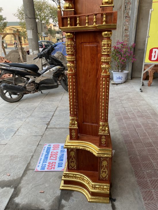 đồng hồ tứ trụ gỗ hương