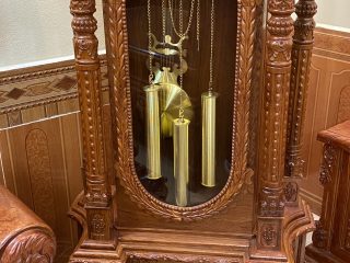 đồng hồ tứ trụ gỗ hương