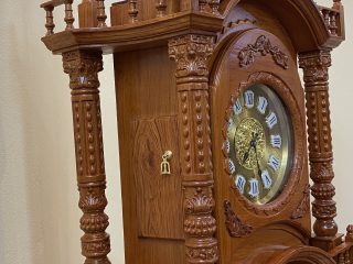 đồng hồ tứ trụ gỗ hương