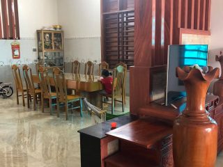 Bộ bàn ghế ăn gỗ hương xám