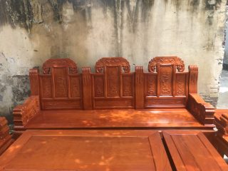 Bàn ghế Âu Á chương voi tay đặc