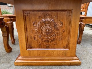 mẫu bàn gỗ gõ đỏ nguyên tấm