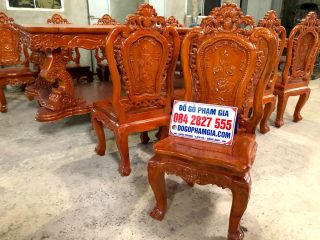 ghế hoàng gia gỗ gõ đỏ