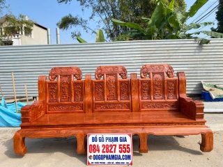 Ghế Âu Á chương voi, tay voi liền khối