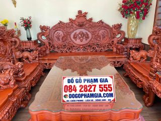 bàn ghế rổng đỉnh gỗ hương đá cao cấp