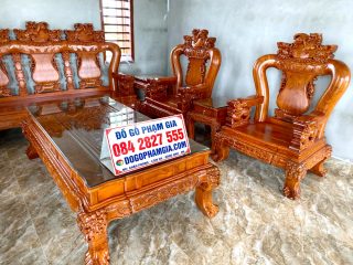 ghế đơn minh quốc nghê 3 đầu