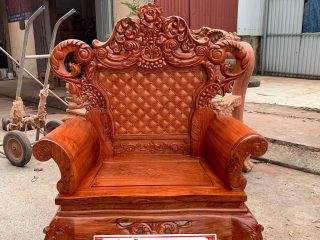 Ghế louis hoàng gia tân cổ điển