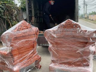 Ghế hoàng gia đục vách trám